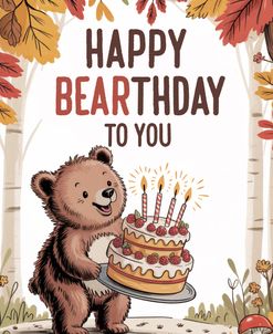 Happy Bearthday To You