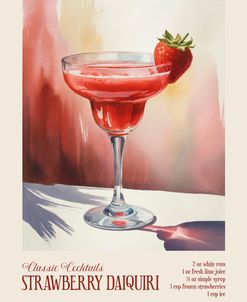Classic Cocktails – Strawberry Daiquiri
