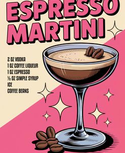 Espresso Martini Retro Style