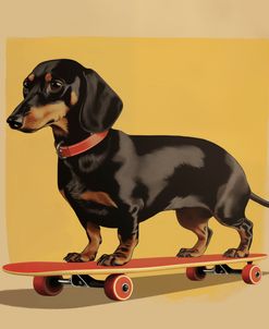 Dachshund Skater
