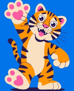 Happy Tiger Blue