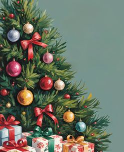Christmas Tree With Presents