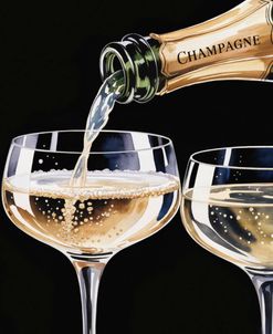 Pouring Champagne