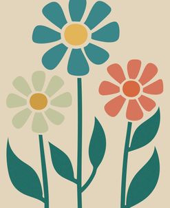 Boho Flowers Series No 1