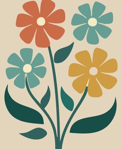Boho Flowers Series No 2