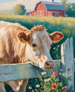 Cow At The Farm