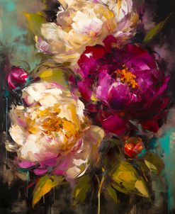 Blooming Peonies