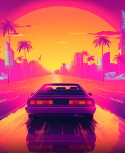 80s City Sunrise