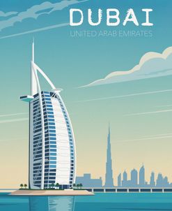 Dubai Travel Poster