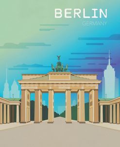 Berlin Travel Poster