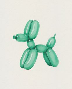 Green Balloon Dog