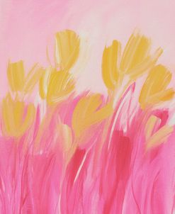 Flowers In Yellow And Pink