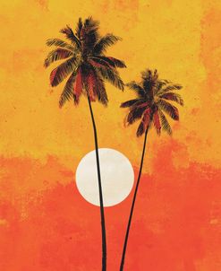 Bright Tropical Sunset