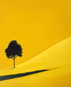 Yellow Field Tree