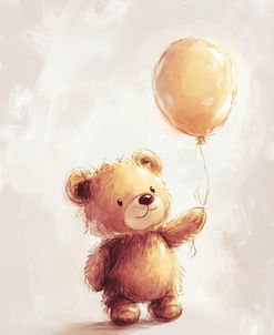 Teddy Bear And Balloon