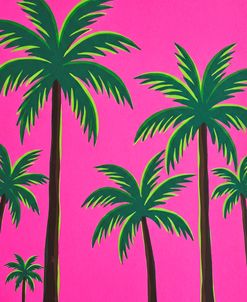 Vibrant Palm Trees