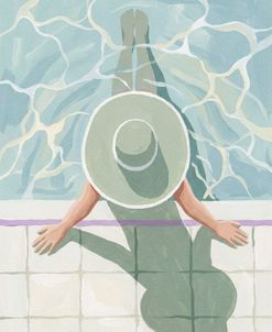 Relaxing In The Swimming Pool