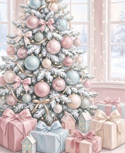 Snow-Frosted Christmas Tree