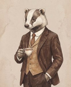 The Badger And The Coffee Cup