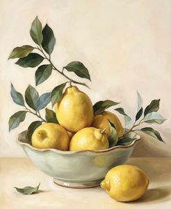 Bowl Of Lemons