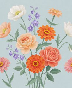 Bouquet Of Garden Flowers