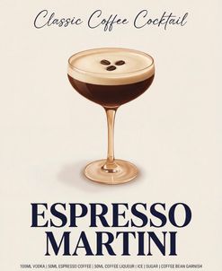 Espresso Martini Coffee Cocktail