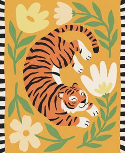 The Tiger And The Flowers