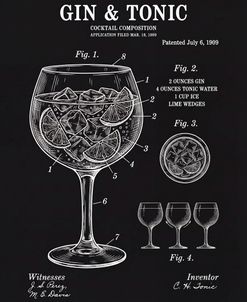 Gin & Tonic Cocktail Patent