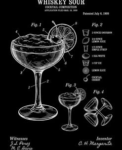 Whiskey Sour Cocktail Patent