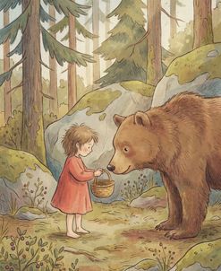 The Little Girl And The Bear