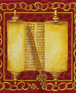 Jewish Year Torah Scroll