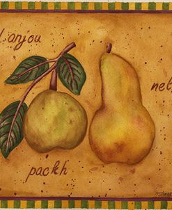 Pears Red Anjou Nelis Packh