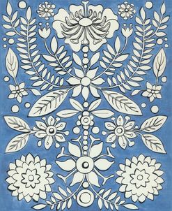 Folk Flower Inked
