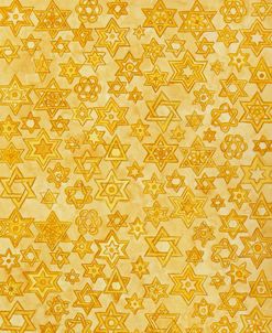 Jewish Stars Yellow Repeat