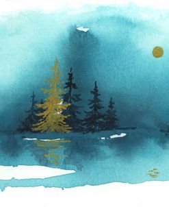 Turquoise and Gold II