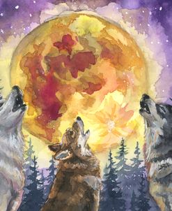 Howling At The Wolf Supermoon