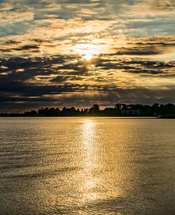 Sunrise over Lake