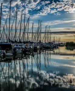 Yacht Harbor at Summer Morning 01