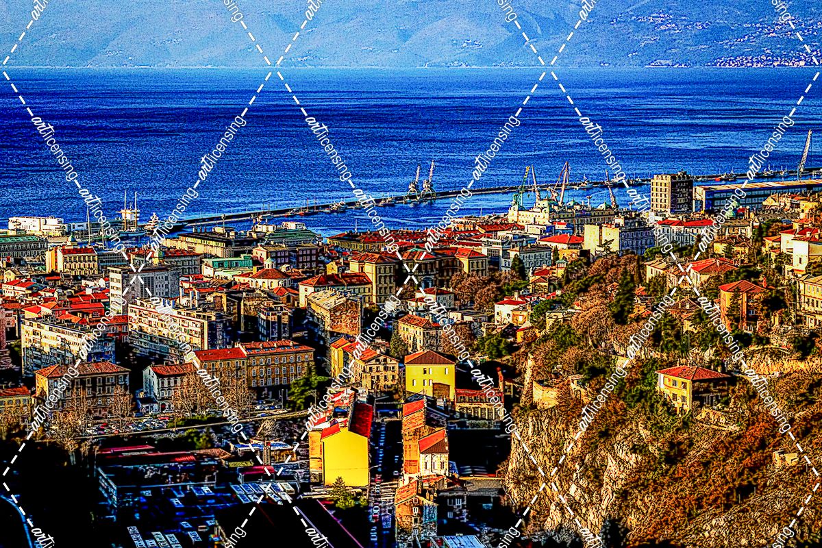 Aerial View Rijeka 02