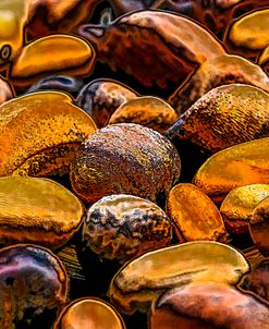 Stones with Metallic Hue 03