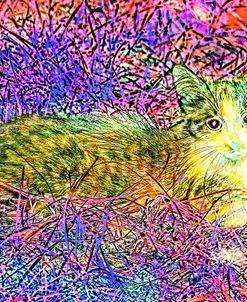 Transparent Kitten Pattern  09