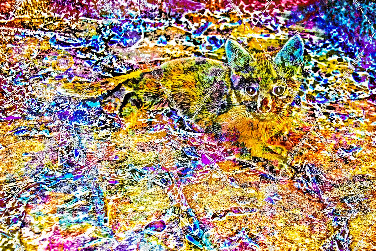 Transparent Kitten Pattern  27