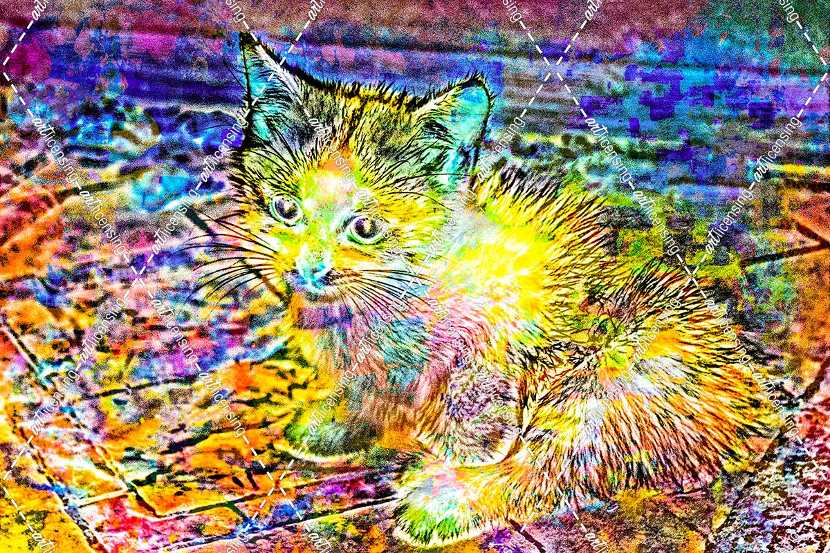 Transparent Kitten Pattern  28