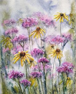 Coneflowers Yellow I