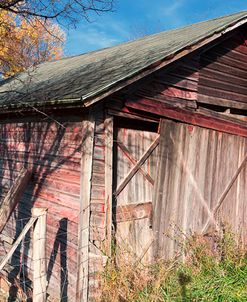 Old Barn Autumn Adirondacks #1