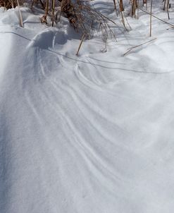 Snow Formations And Lines