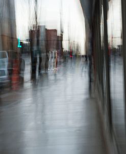 Road Construction In Rain