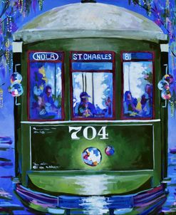 New Orleans Mardi Gras Trolley