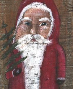 Santa Repurposed Wood