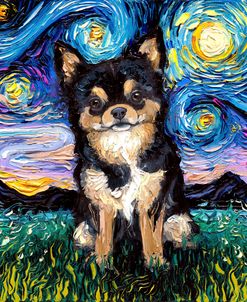 Black and Tan Chihuahua Night